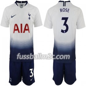 Fußballtrikots Tottenham Hotspur Rose 3 Kinder Heim Trikotsatz 2018-2019